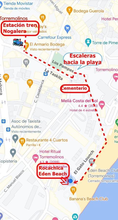 Rocachica Eden Beach Torremolinos Dış mekan fotoğraf
